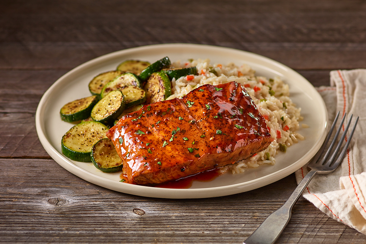 Hickory Bourbon Salmon