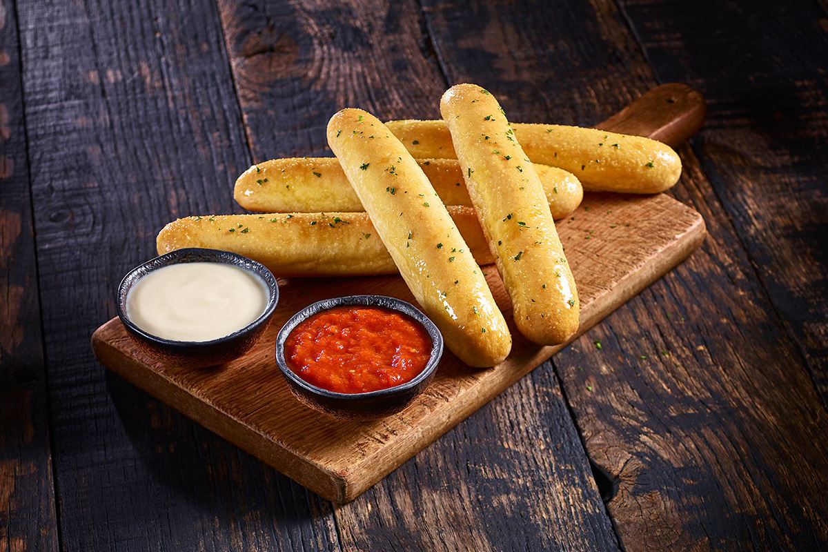 Breadsticks with Dipping Sauces